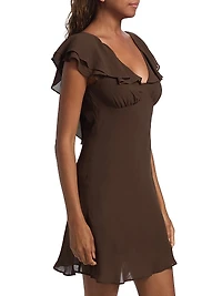 Arni Ruffle Minidress