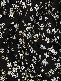 Tyra Floral Crepe Midi-Dress