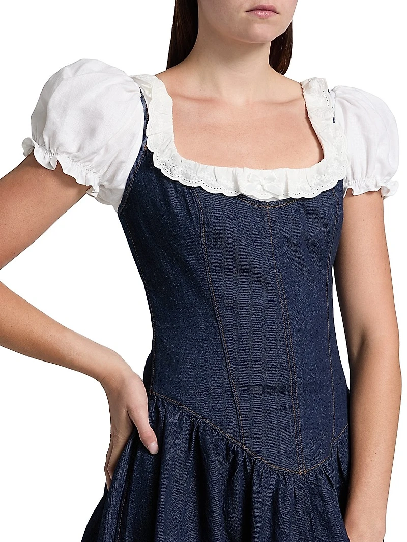 Lottie Denim Minidress