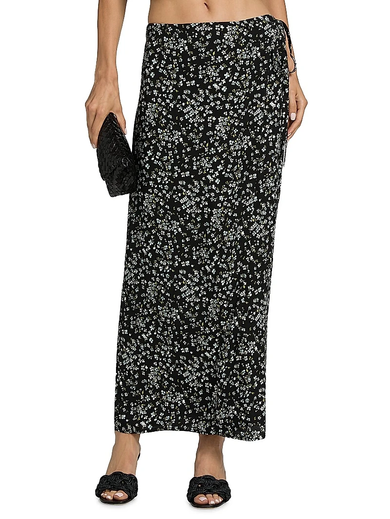 Opal Low-Waist Maxi Skirt