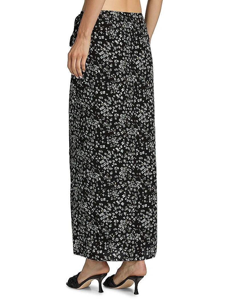 Opal Low-Waist Maxi Skirt