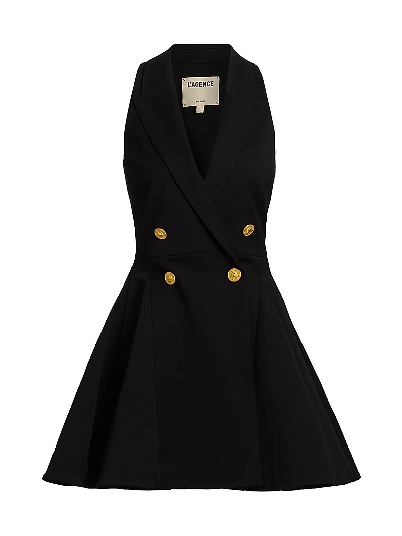 Royalty Fit & Flare Minidress