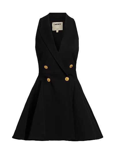 Royalty Fit & Flare Minidress