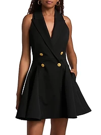 Royalty Fit & Flare Minidress
