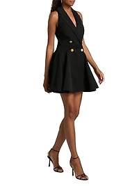 Royalty Fit & Flare Minidress