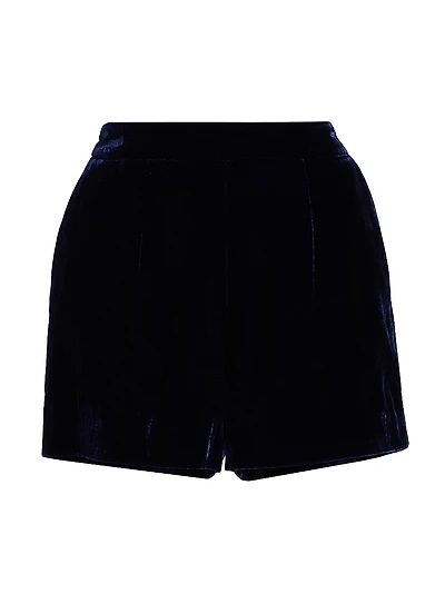Ashton Velvet Shorts