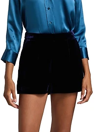 Ashton Velvet Shorts