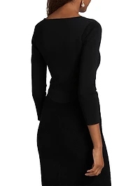 Sasha Compact Knit Corset Top