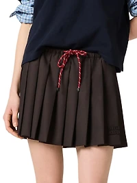 Pleated Batavia Skirt