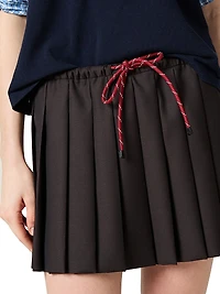 Pleated Batavia Skirt