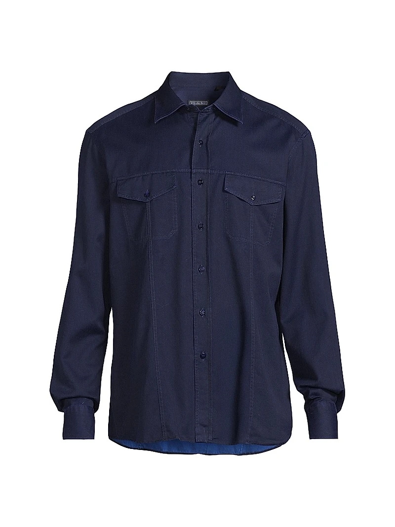 Cotton Poplin Shirt