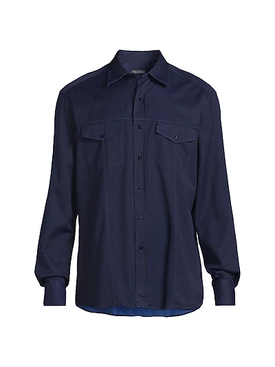 Cotton Poplin Shirt