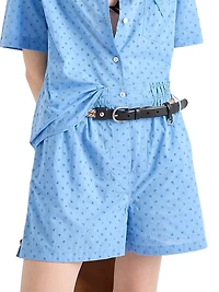 Eyelet Lace Bermudas
