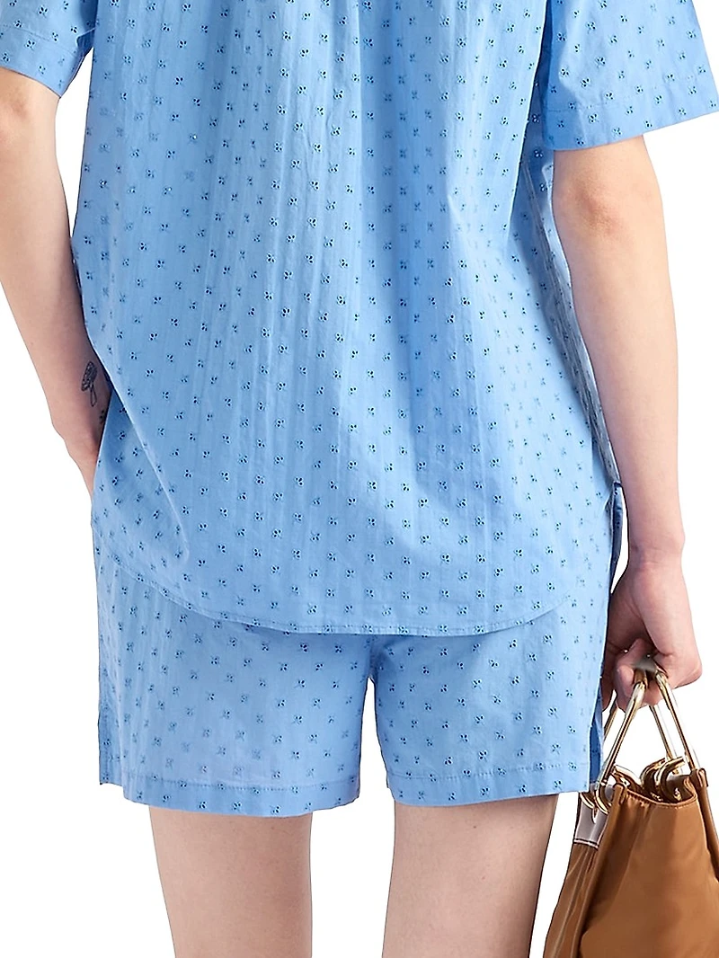 Eyelet Lace Bermudas