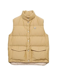 Medium-Weight Technical Fabric Down Vest