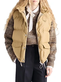 Medium-Weight Technical Fabric Down Vest