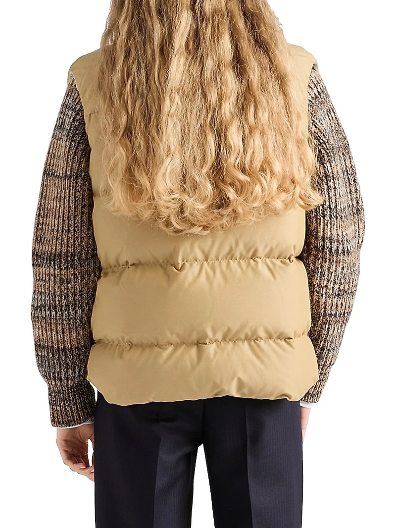 Medium-Weight Technical Fabric Down Vest
