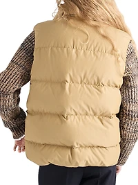 Medium-Weight Technical Fabric Down Vest
