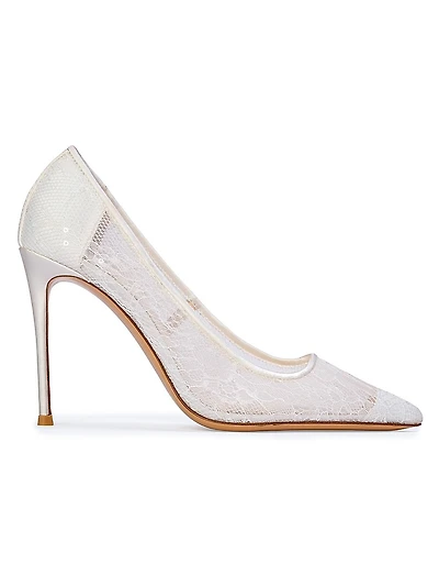 Marina 100MM Lace Pumps