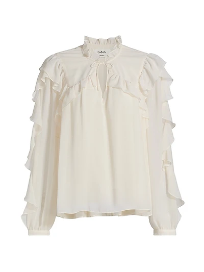 Nils Ruffle Blouse