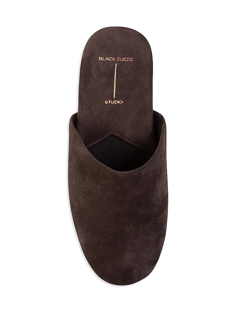 Shiloh Suede Mules