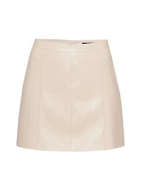 Ainsley Leather Skirt