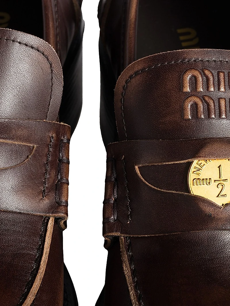 Decò Calf Leather Loafers