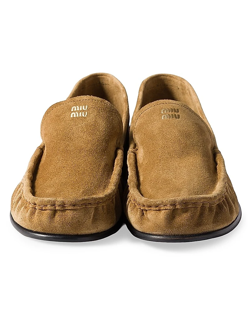 Suede Loafers