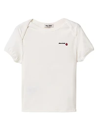 Petit Bateau x Miu Stretch Jersey Slim T-Shirt