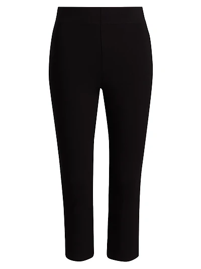 Dee Ultra-High-Rise Pedal Pusher Pants