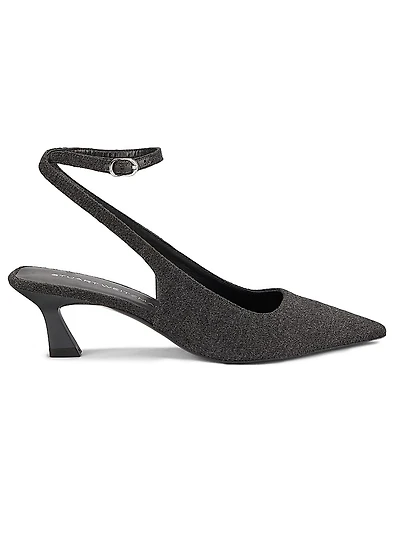 Vinnie 50MM Flannel Pumps