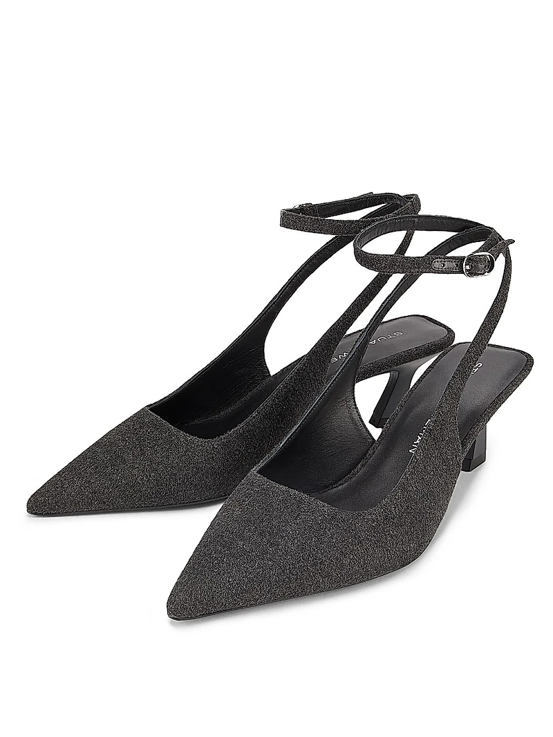 Vinnie 50MM Flannel Pumps