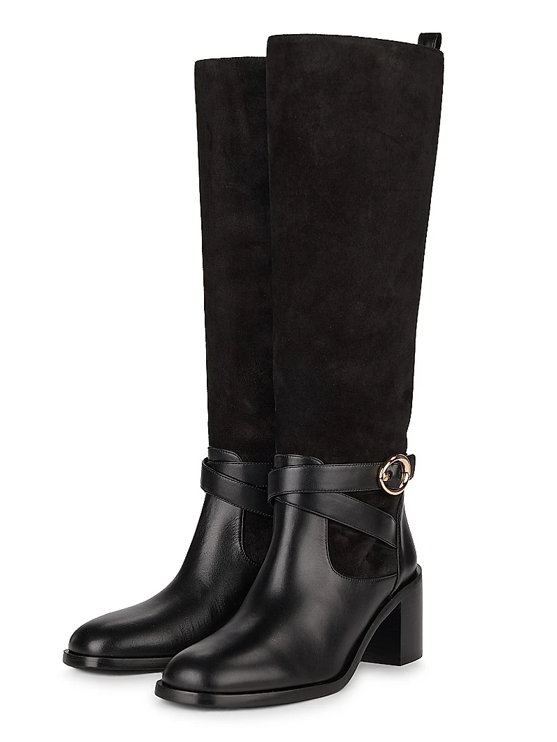 Benni 55MM Leather Riding Boots