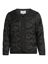 Quilted Nylon Liner Jacket