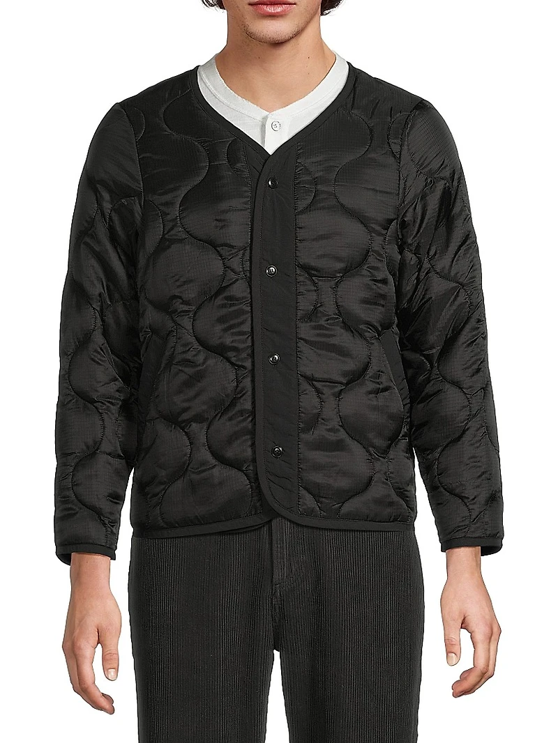 Quilted Nylon Liner Jacket