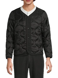 Quilted Nylon Liner Jacket