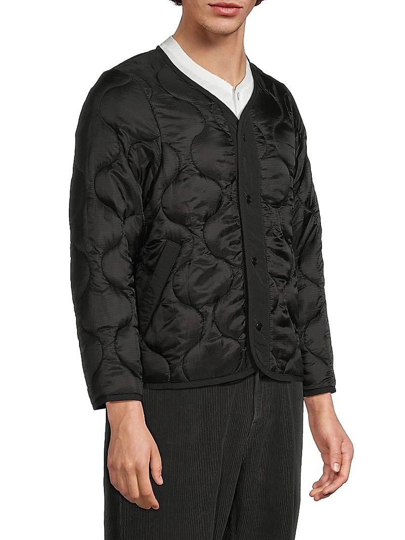 Quilted Nylon Liner Jacket