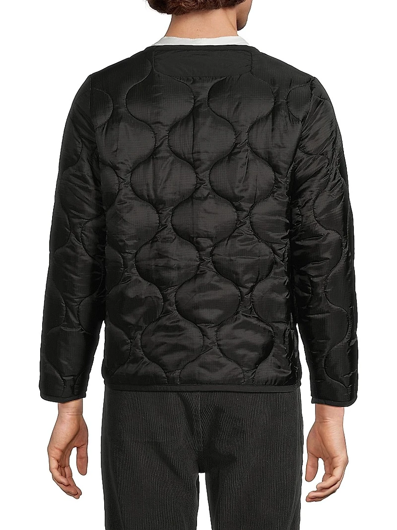 Quilted Nylon Liner Jacket