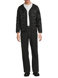 Quilted Nylon Liner Jacket