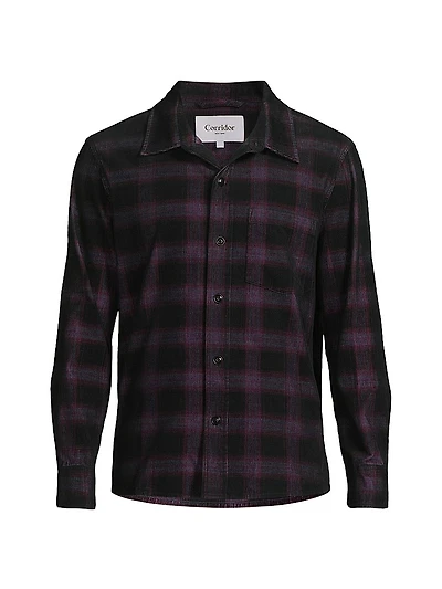 Jupiter Plaid Corduroy Shirt