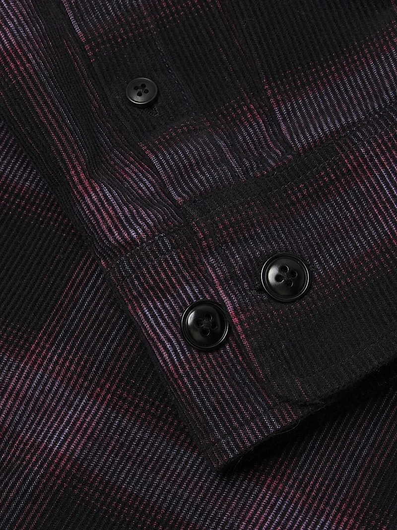 Jupiter Plaid Corduroy Shirt