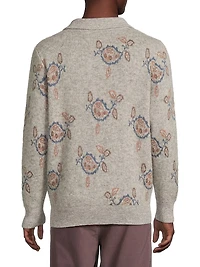 Maya Long-Sleeve Polo Shirt