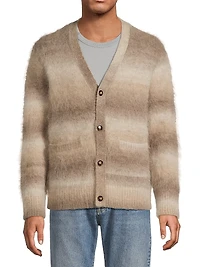 Ombré Alpaca-Blend Cardigan
