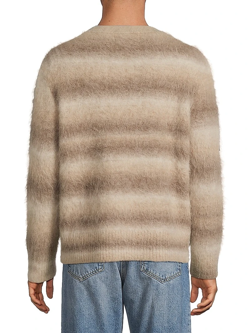 Ombré Alpaca-Blend Cardigan
