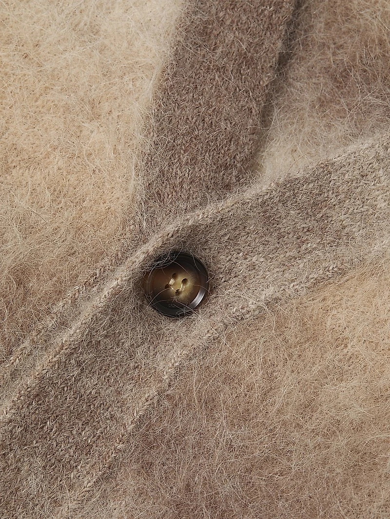 Ombré Alpaca-Blend Cardigan