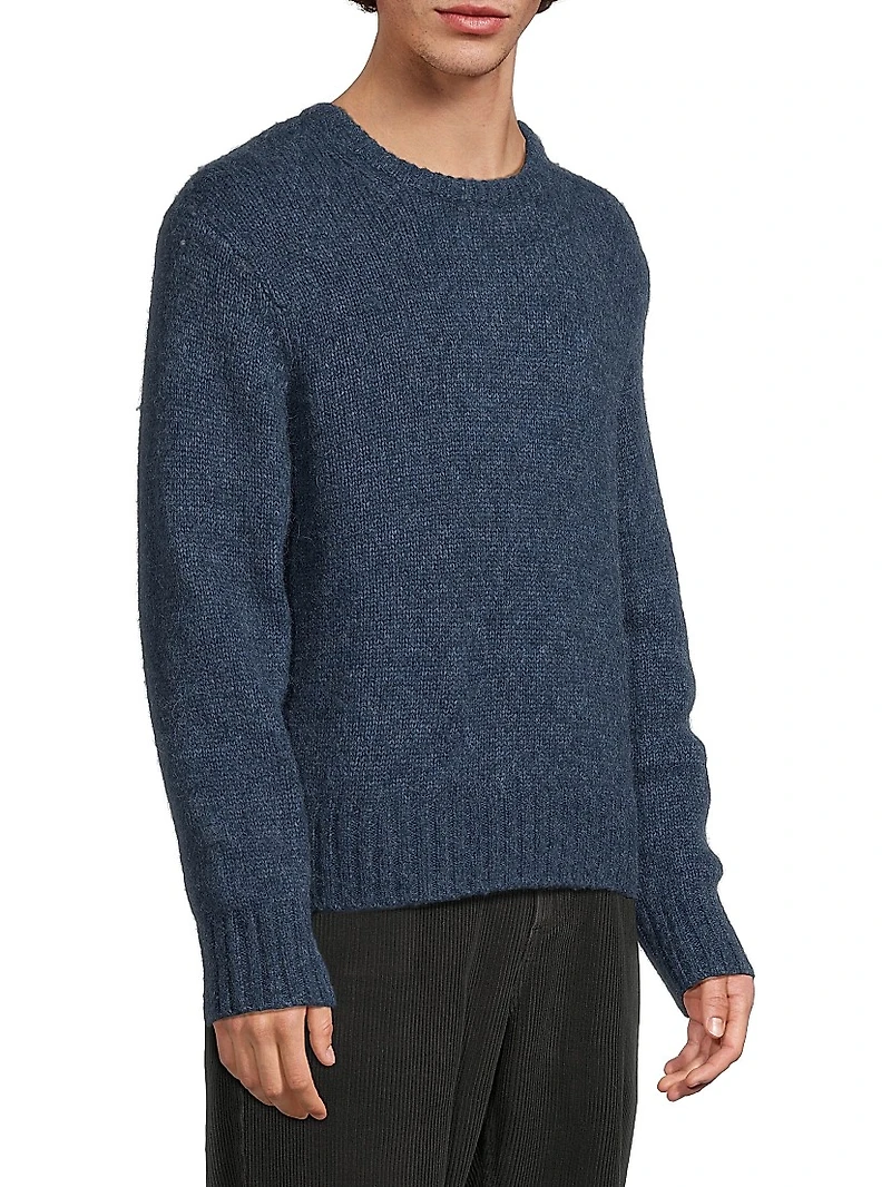 Wool-Blend Crewneck Sweater