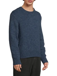 Wool-Blend Crewneck Sweater