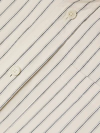 Striped Cotton Poplin Shirt