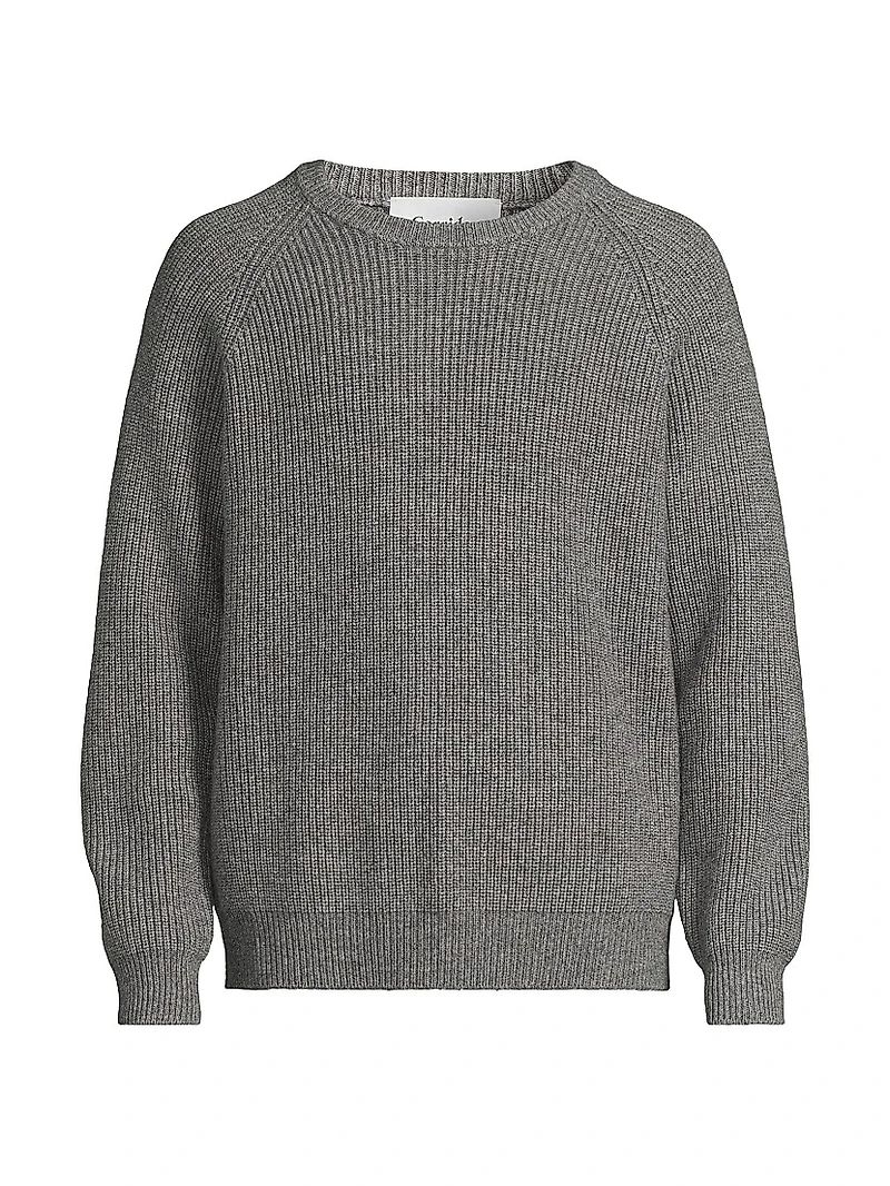 Wool-Blend Crewneck Sweater