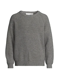Wool-Blend Crewneck Sweater